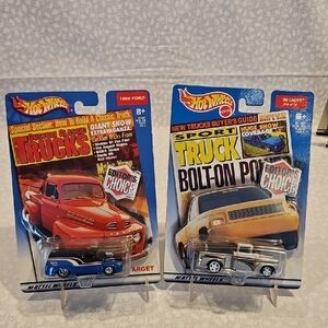 2000 Hot Wheels Editor's Choice 1956 Ford & '56 Chevy Target Exclusive